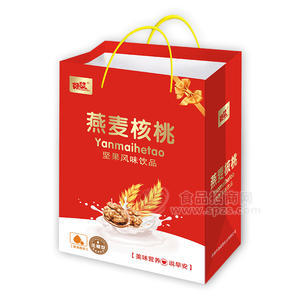 好夢燕麥核桃奶堅(jiān)果風(fēng)味飲品手提袋招商