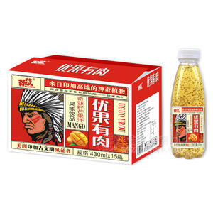 好夢奇亞籽奇亞籽芒果汁果味飲品箱裝招商430ml×15瓶