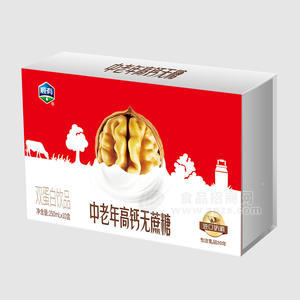 顺有中老年高钙无蔗糖双蛋白饮品250mlx10盒招商