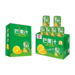 旺仔芒果汁果汁飲料245ml招商