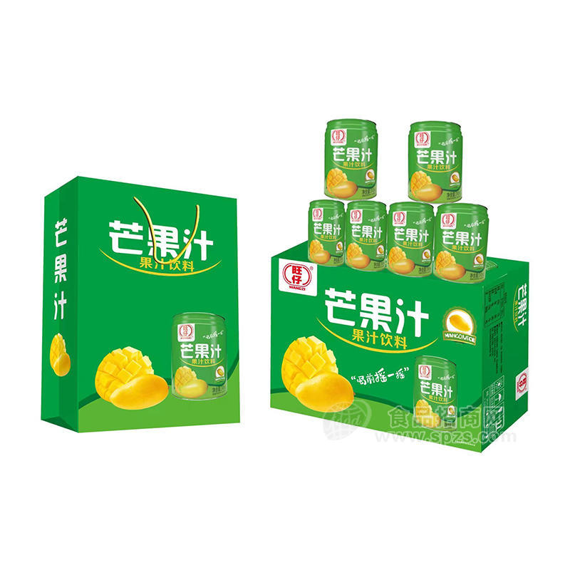 旺仔芒果汁果汁飲料245ml招商