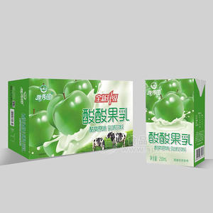 雅秀园酸酸果乳酷爽原味乳味饮料箱装招商