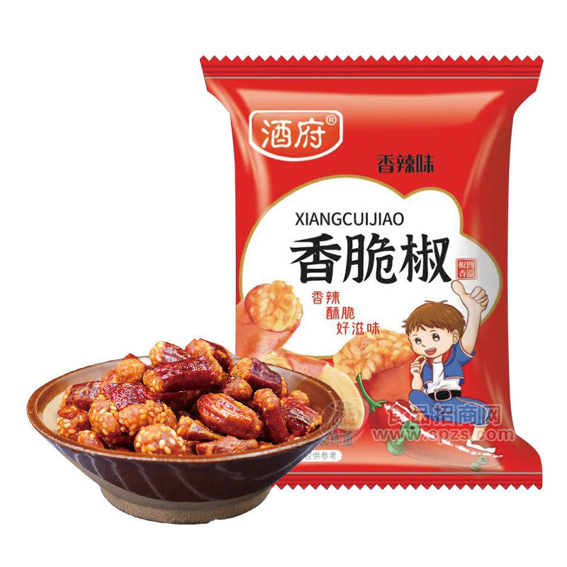 酒府香脆椒香辣味袋装招商20g