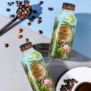OKF咖啡奶茶饮料低糖韩国进口咖啡饮料390ml