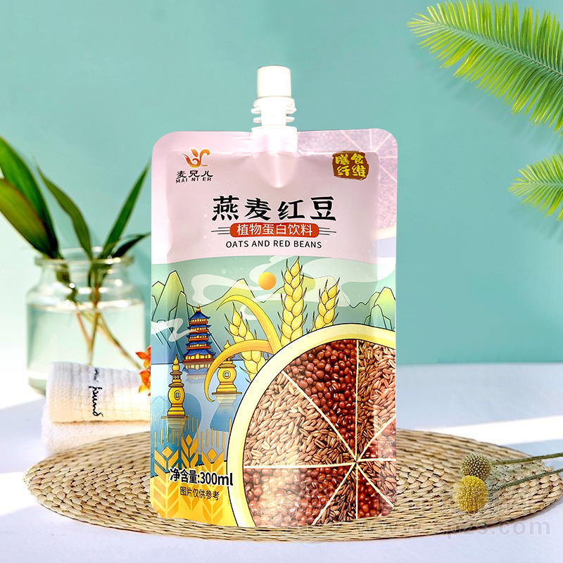 燕麦红豆植物蛋白饮料300ml