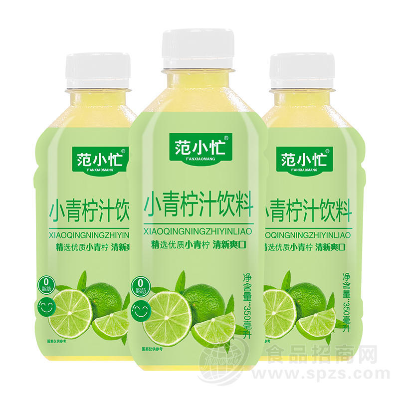 范小忙小青柠汁饮料果汁饮料350ml