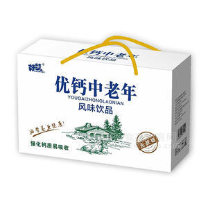 好梦优钙中老年奶无蔗糖箱装招商