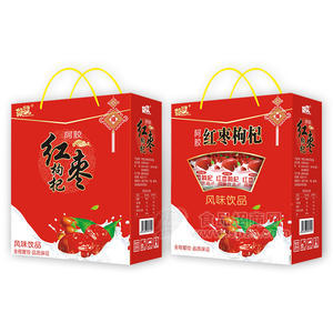 好夢(mèng)紅棗枸杞奶阿膠風(fēng)味飲品箱裝招商