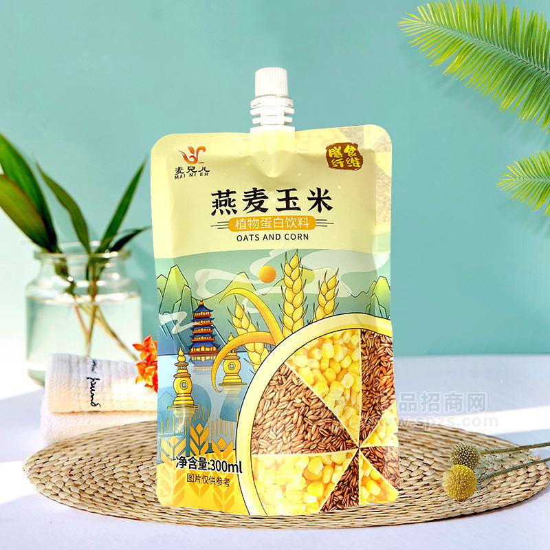 燕麥玉米植物蛋白飲料300ml