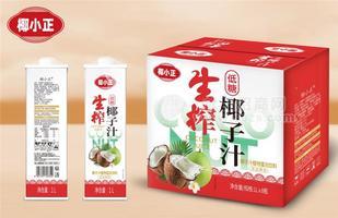 椰小正生榨椰子汁低糖植物蛋白飲料1L