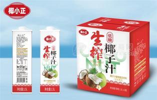 椰小正生榨椰子汁低糖植物蛋白飲料1.5L