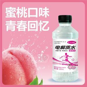 百川潤(rùn)豫電解質(zhì)水蜜桃味瓶裝380ml