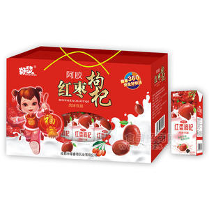 好夢(mèng)紅棗枸杞奶風(fēng)味飲品禮盒裝招商