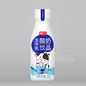椰吉生牛乳酸奶饮品瓶装招商330ml
