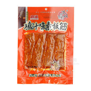 鴻旺雞汁味素板筋休閑食品80g