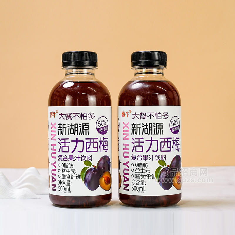 博牛西梅复合果汁饮料500ml