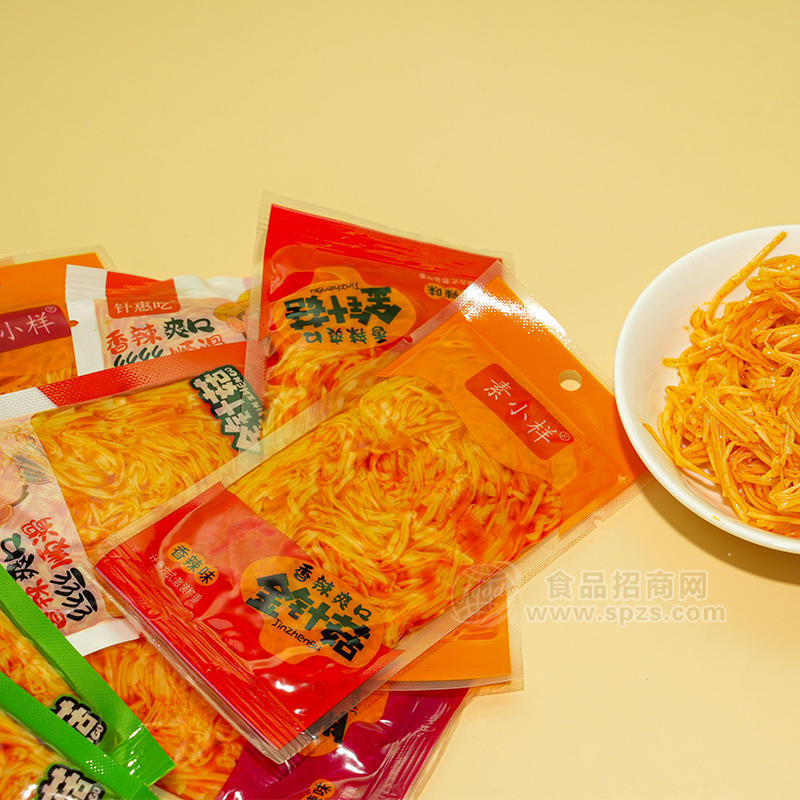 香辣金針菇袋裝招商爽口咸菜
