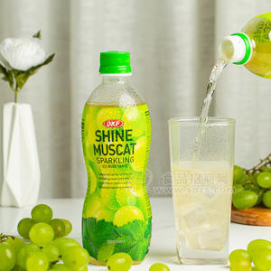 OKF陽光玫瑰葡萄風(fēng)味飲料韓國進(jìn)口飲料500ml