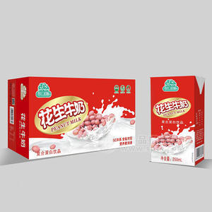 智汇超脑花生牛奶复合蛋白饮品箱装招商