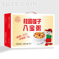 桂圆莲子八宝粥方便粥方便食品320gx12罐