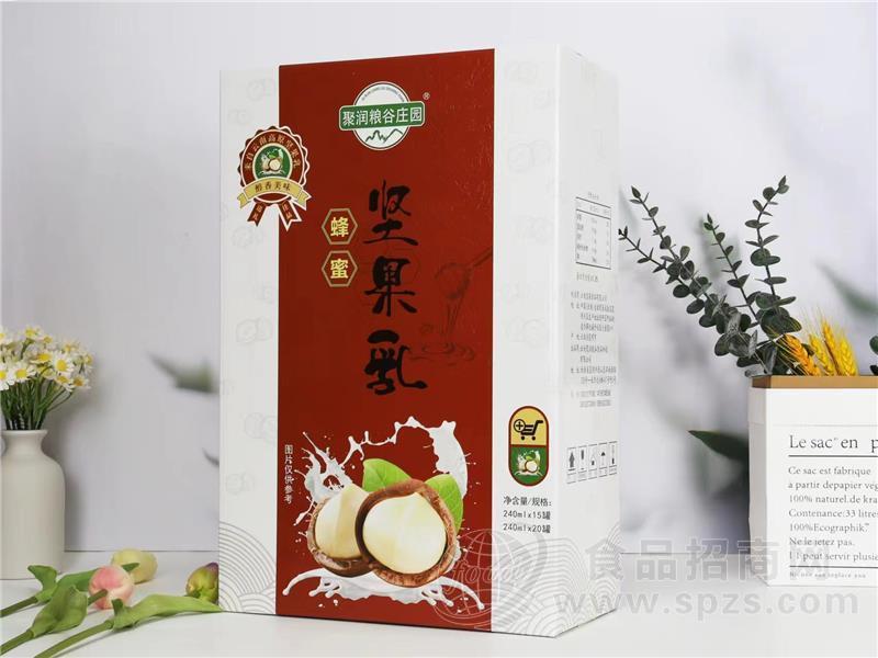 聚润粮谷庄园蜂蜜坚果乳