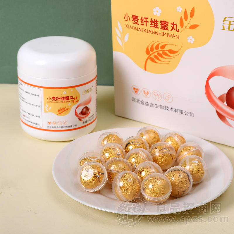 金维素牌小麦纤维蜜丸16粒一瓶