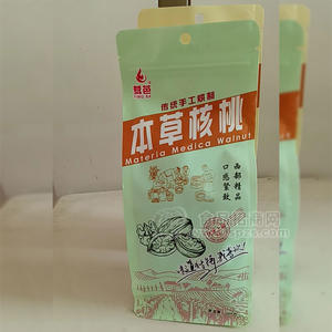 鶯芭本草核桃堅(jiān)果休閑食品袋裝招商205g