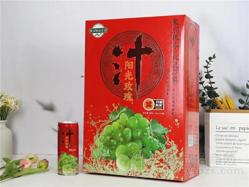 聚润粮谷庄园阳光玫瑰果汁饮料