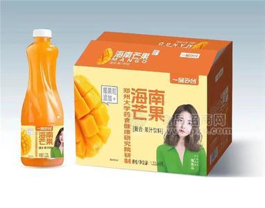 一品云台海南芒果汁饮料1.22L×8瓶复合果汁
