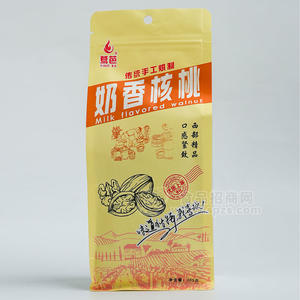 鶯芭奶香核桃堅(jiān)果休閑食品袋裝招商205g