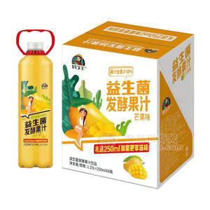 歐芝美芒果味益生菌發(fā)酵果汁飲料