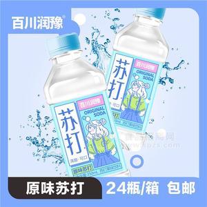 百川潤豫原味蘇打水350ml/瓶