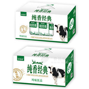 小牧搖純香經(jīng)典牛奶風味飲品招商