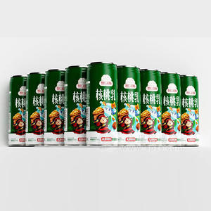 智汇超脑核桃乳高原核桃复合蛋白饮品罐装招商