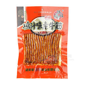 鴻旺雞汁味素牛筋調(diào)味面制品休閑食品80g