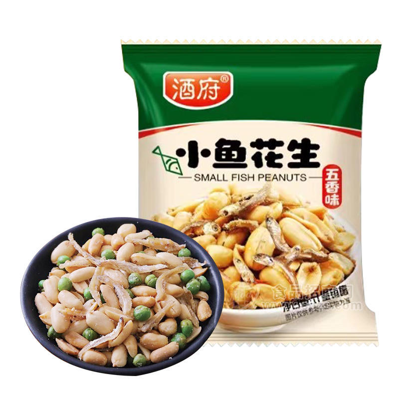 酒府15g五香味小鱼花生