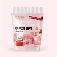 巧力果子“空氣巧樂豆”草莓味58g，代可可脂巧克力制品