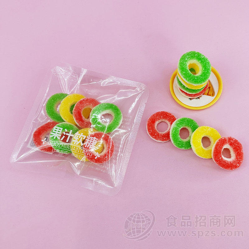 果汁软糖糖果袋装招商