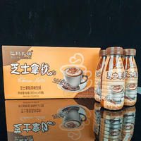 巴玛扎瑞芝士拿铁风味饮料箱装招商300ml×15瓶
