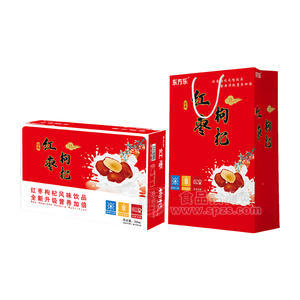 禮盒裝東方樂紅棗枸杞風(fēng)味飲品250ml