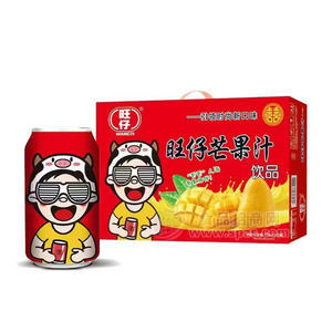旺仔芒果汁饮品果汁饮料310mlx20罐