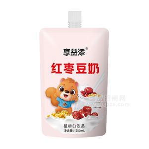 享益添红枣豆奶植物蛋白饮品250ml