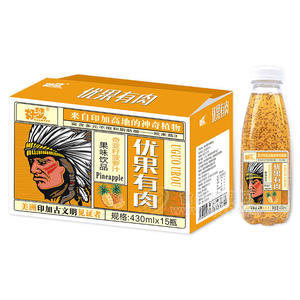 好夢(mèng)奇亞籽菠蘿汁果味飲品箱裝招商430ml×15瓶