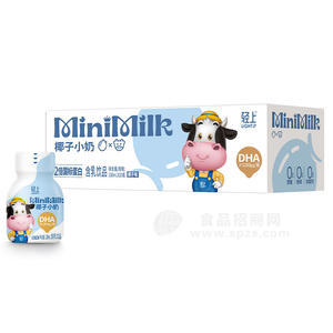 轻上椰子小奶含乳饮品椰子味箱装招商138ml×10瓶