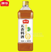 桃李五香料酒1L×12瓶零添加