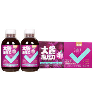 益品堂益生元西梅纖維果飲箱裝招商500ml×15瓶