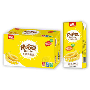 好梦奶哈妮香蕉味风味饮料箱装招商250ml