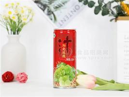 聚潤(rùn)糧谷莊園陽(yáng)光玫瑰果汁飲料瓶裝240ml