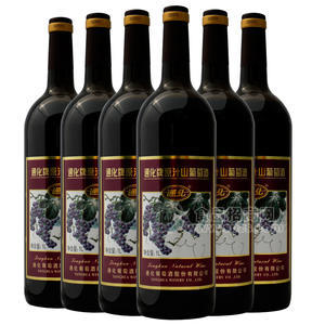 通化中原汁山葡萄甜型葡萄酒1L 通葡股票代码600365