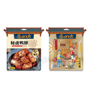 鹵吖坊蜂蜜味秘鹵鴨脖休閑食品小零食80g